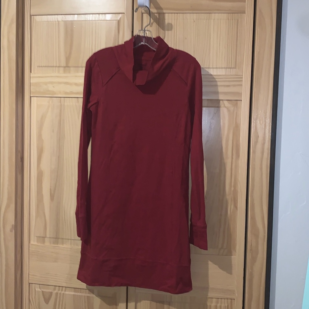 Toad&Co. Long Sleeve Red Dress